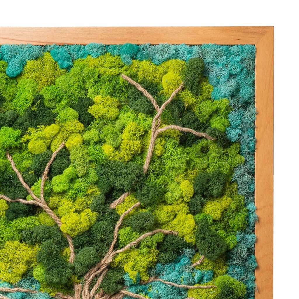The Tree SuperMoss Frame (24in x 36in) #3