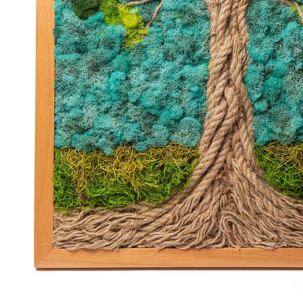 The Tree SuperMoss Frame (24in x 36in) #4