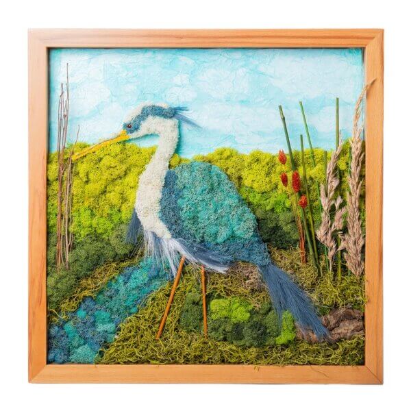 Blue Herion SuperMoss Frame (24in x 24in)