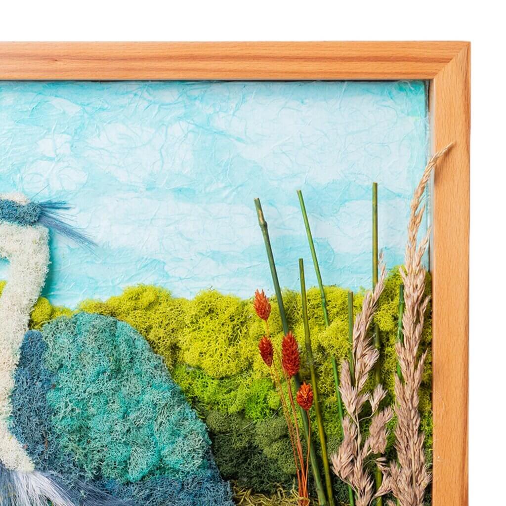 Blue Herion SuperMoss Frame (24in x 24in) #3