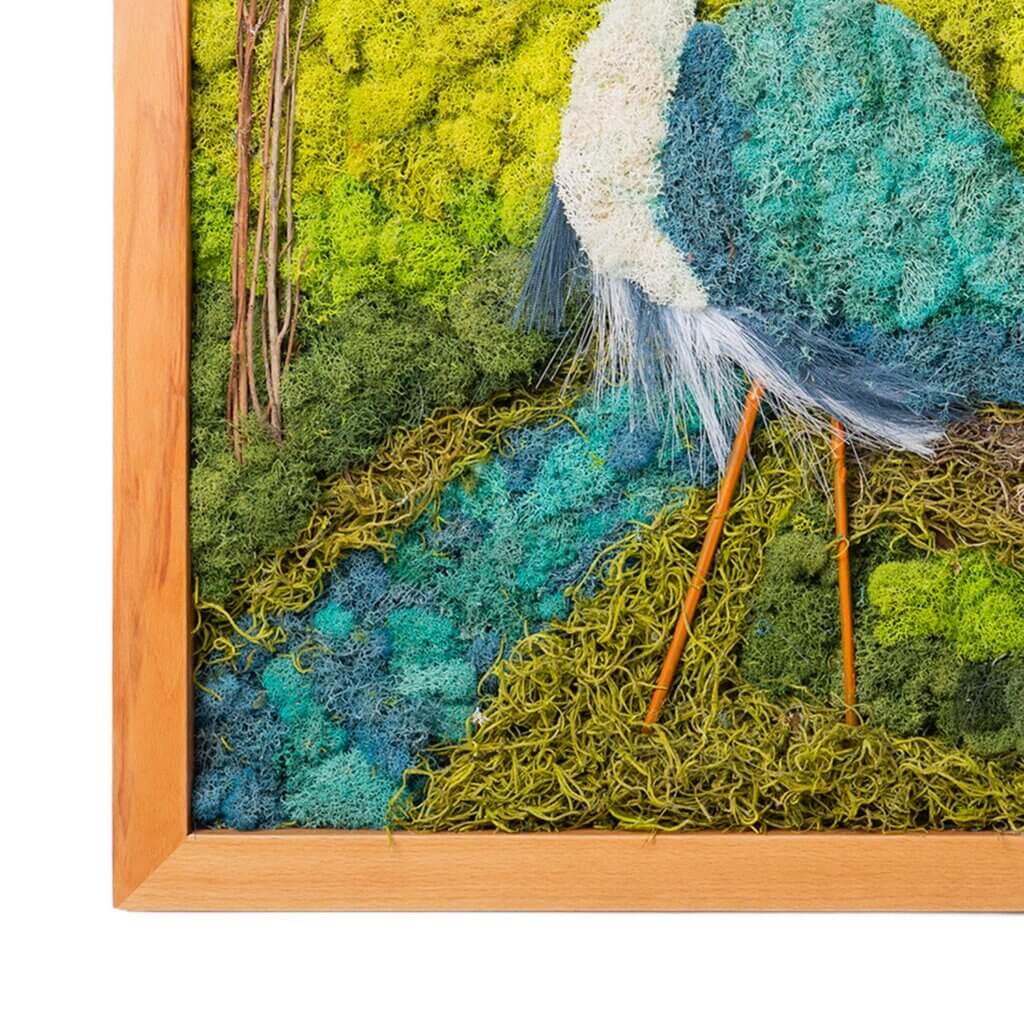 Blue Herion SuperMoss Frame (24in x 24in) #4