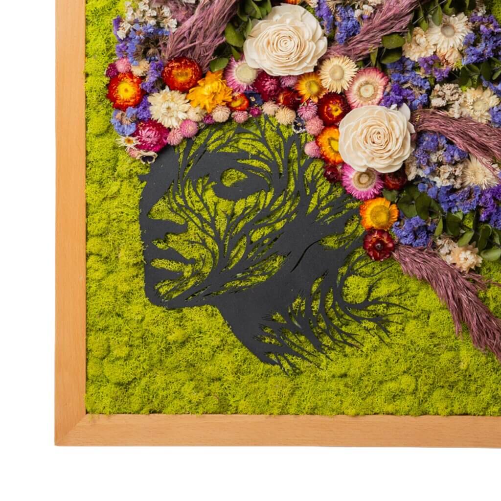 Feeling Floral SuperMoss Frame (24in x 24in) #4