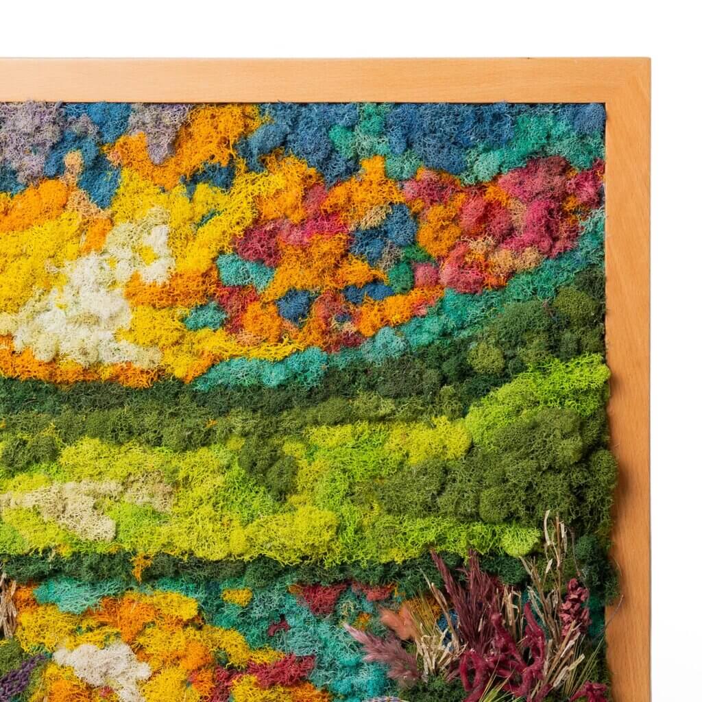Sunset Reflection SuperMoss Frame (24in x 24in) #3