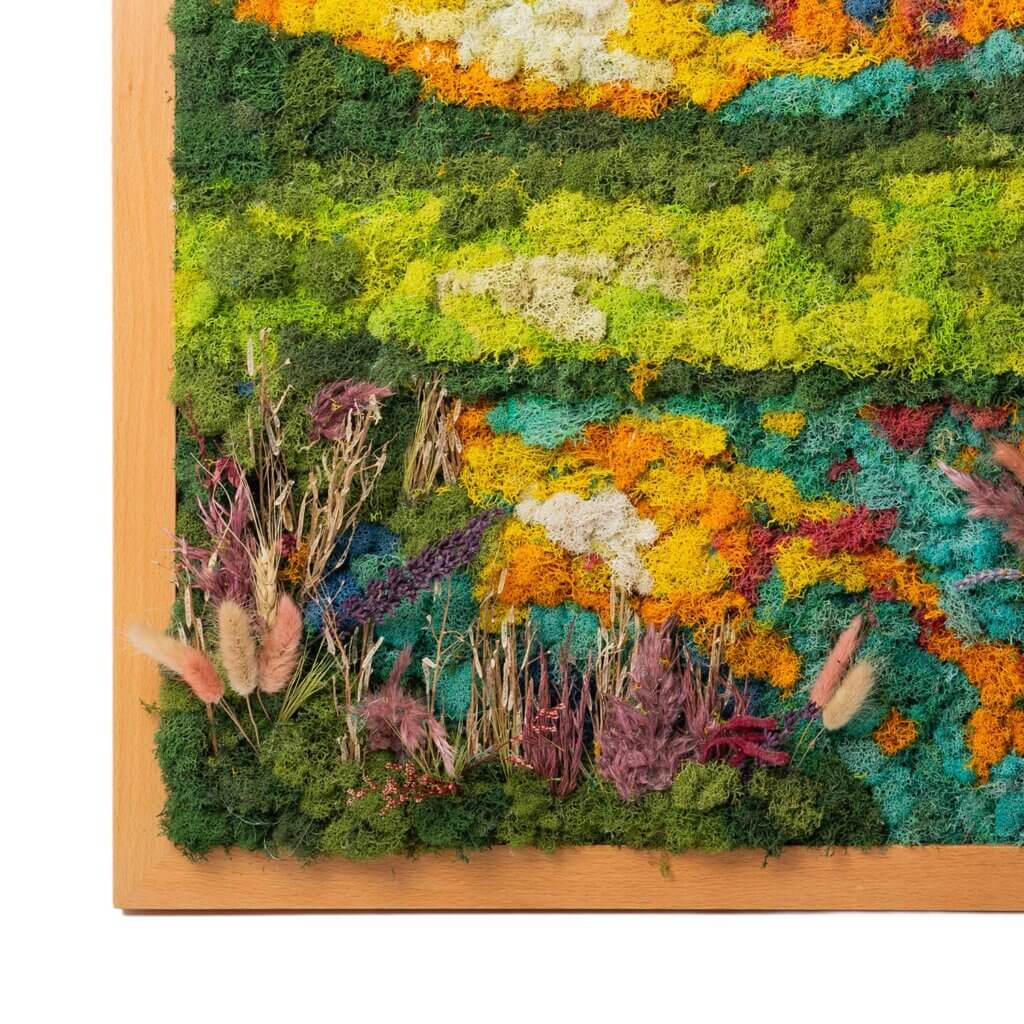 Sunset Reflection SuperMoss Frame (24in x 24in) #4