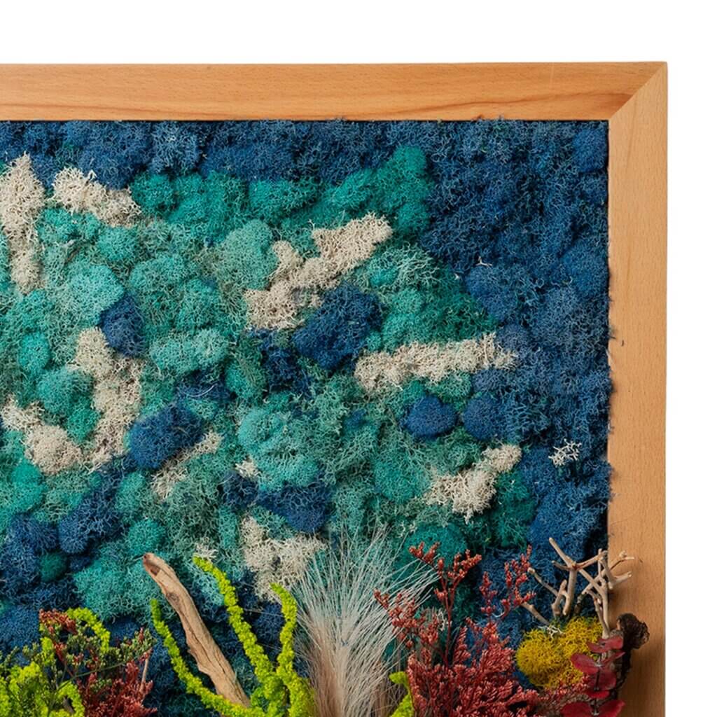Under the Sea SuperMoss Frame (24in x 24in) #3