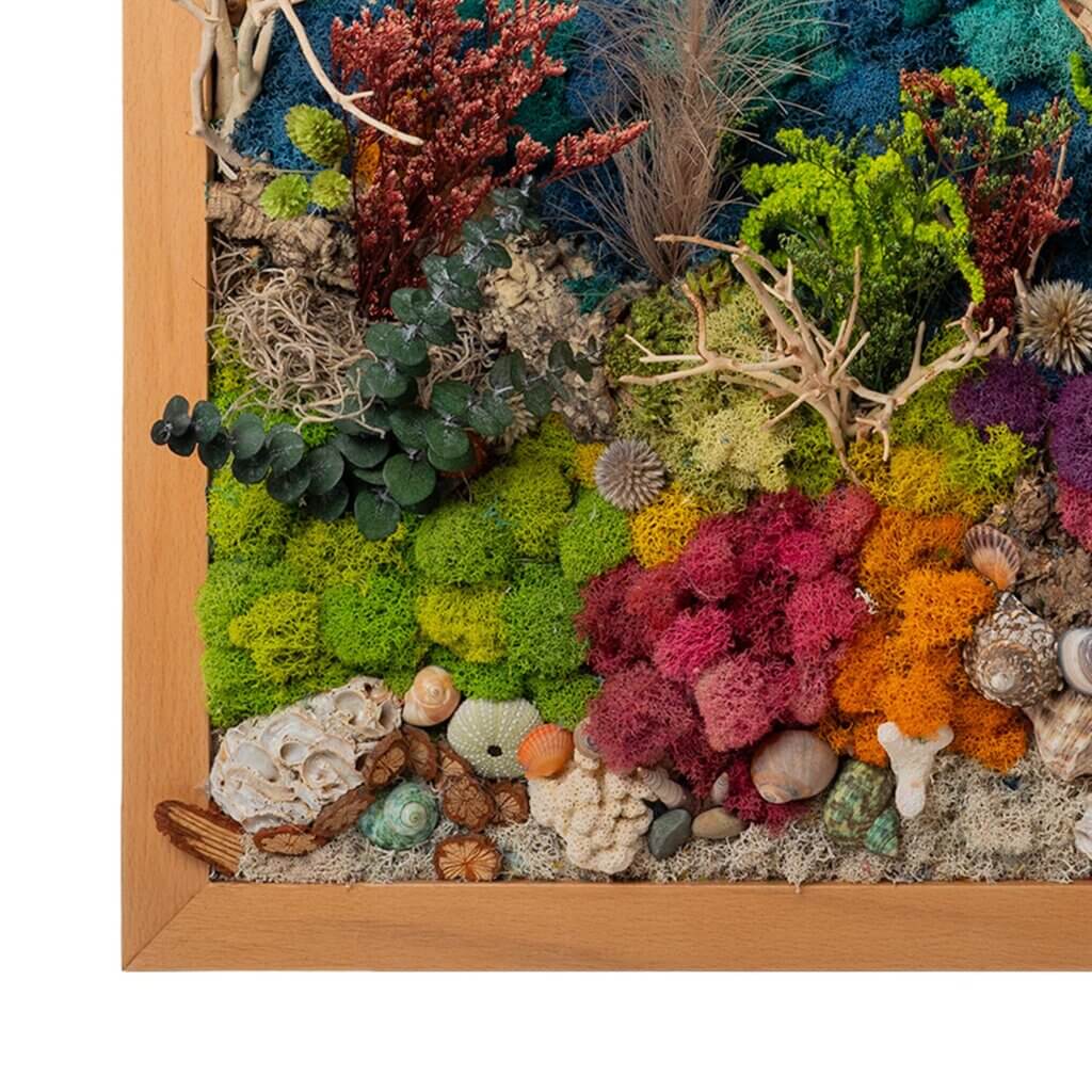 Under the Sea SuperMoss Frame (24in x 24in) #4
