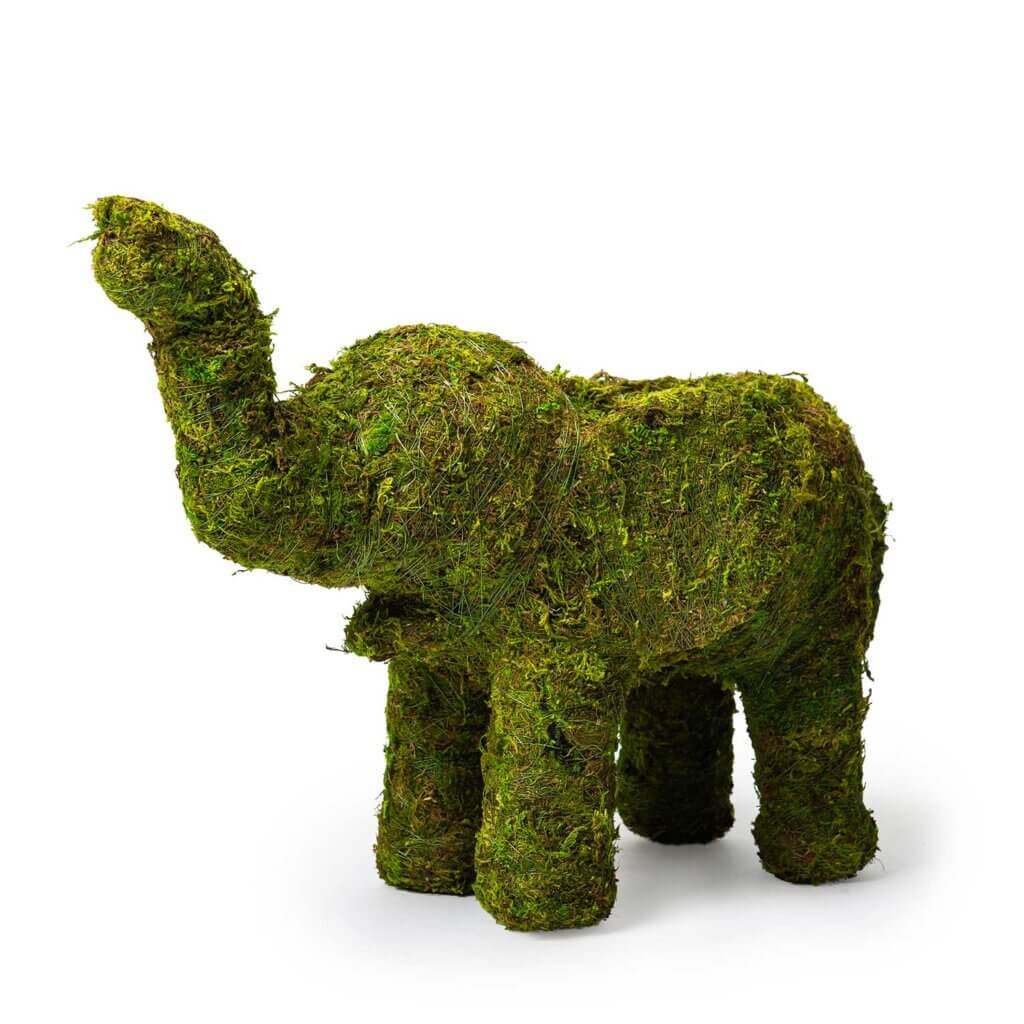 Elephant Deco Moss Planter #4
