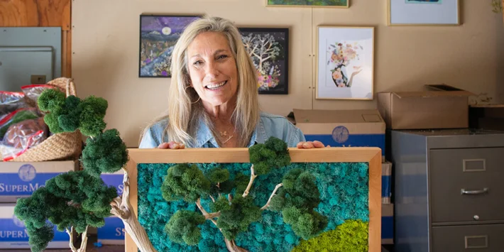 Bringing the Outside In: A Conversation on Art and the Texture of Moss with Victoria Bleeden